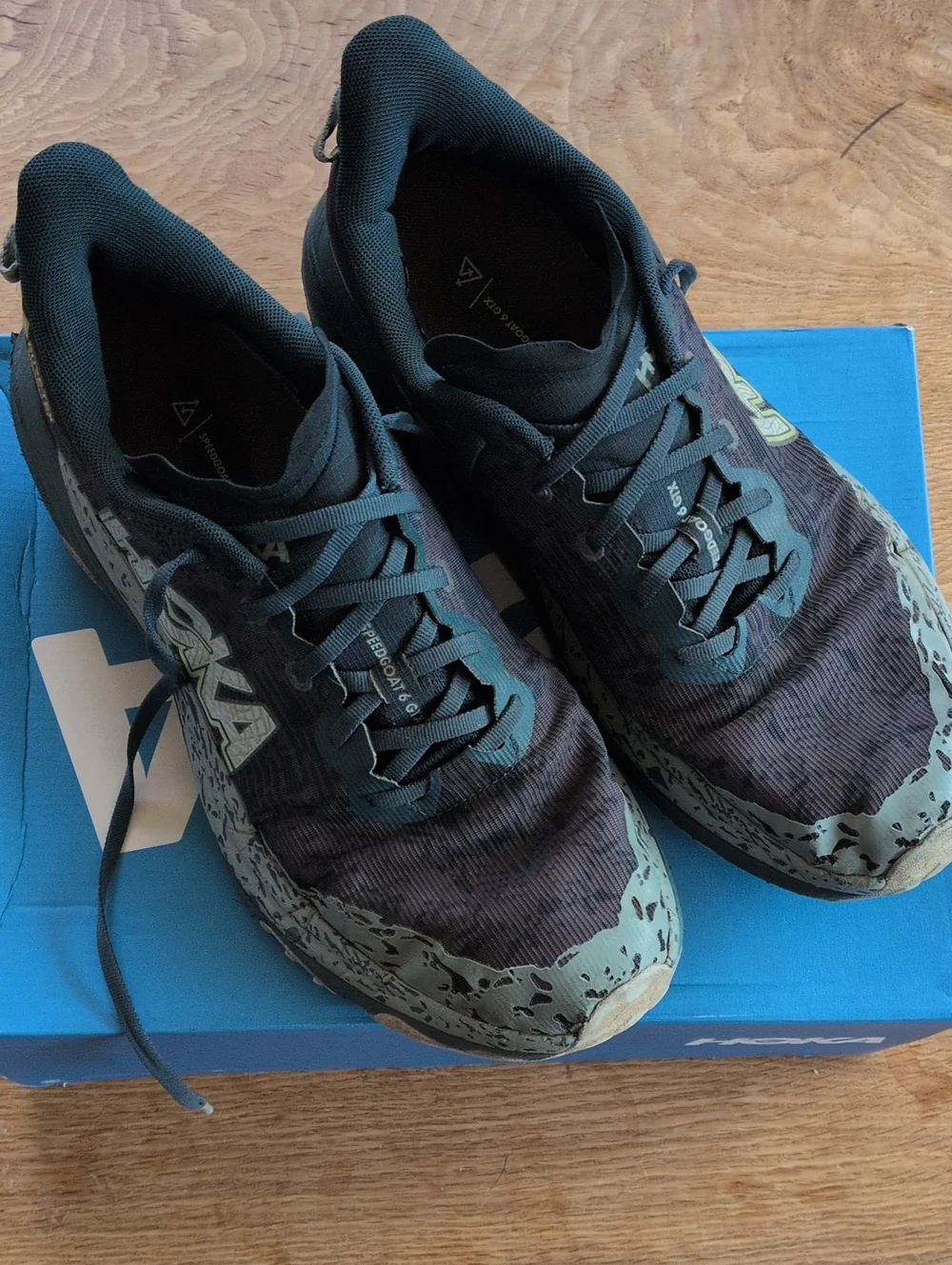 ✨SALE Hoka Speedgoat 6 Gtx Tennis Shoes Mens 12 **Well Worn**